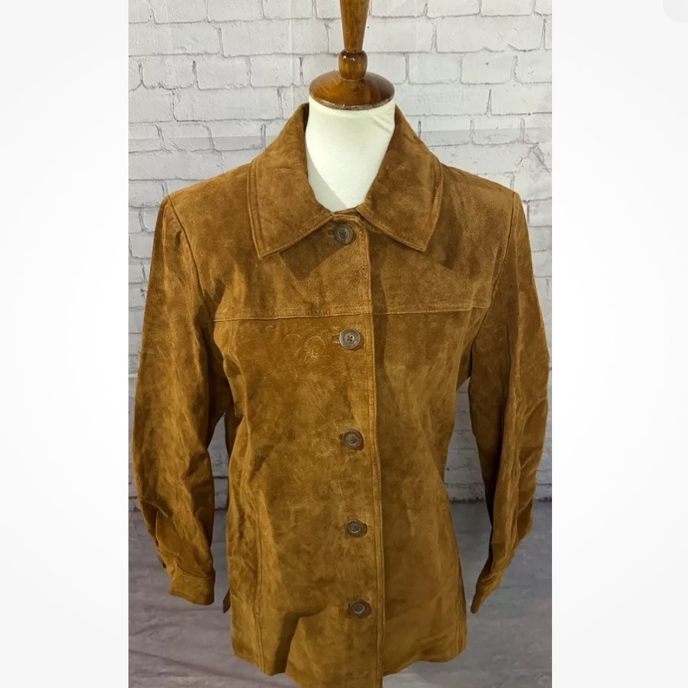 Suede Chocolate Brown Jacket